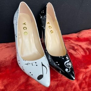 YCG Musical Notes Pumps